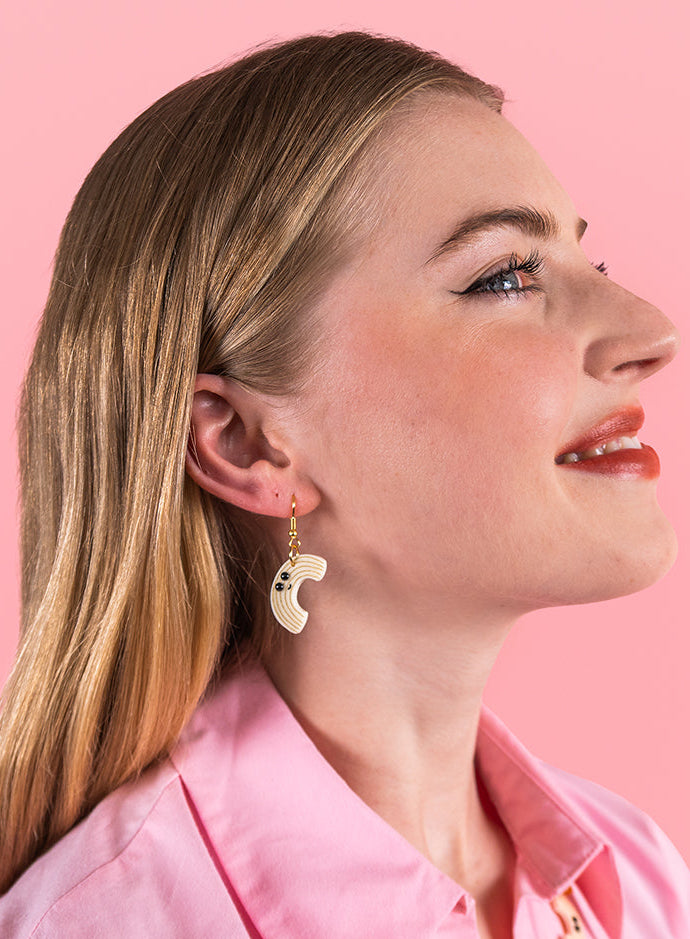 Mac and Cheese Earrings