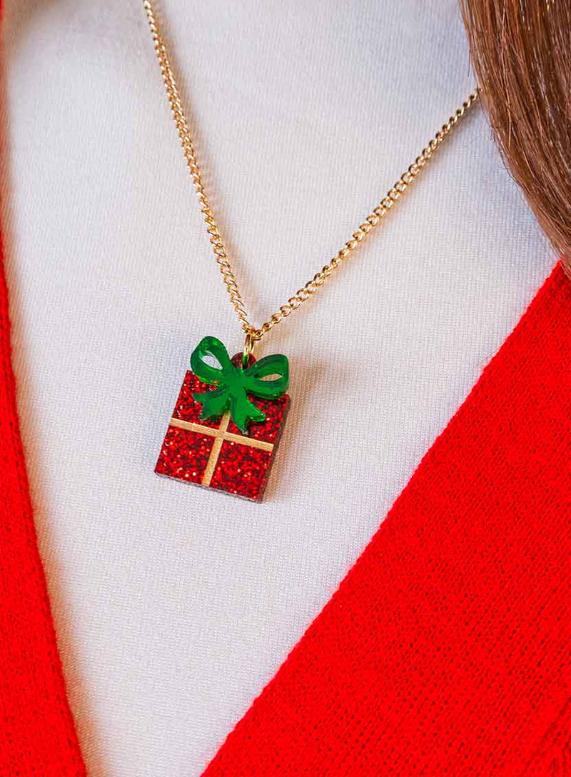 Mini Christmas Gift Pendant