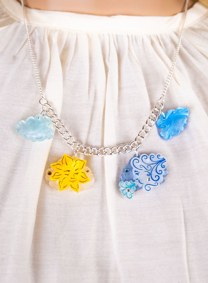 North Wind and Sun Necklace
