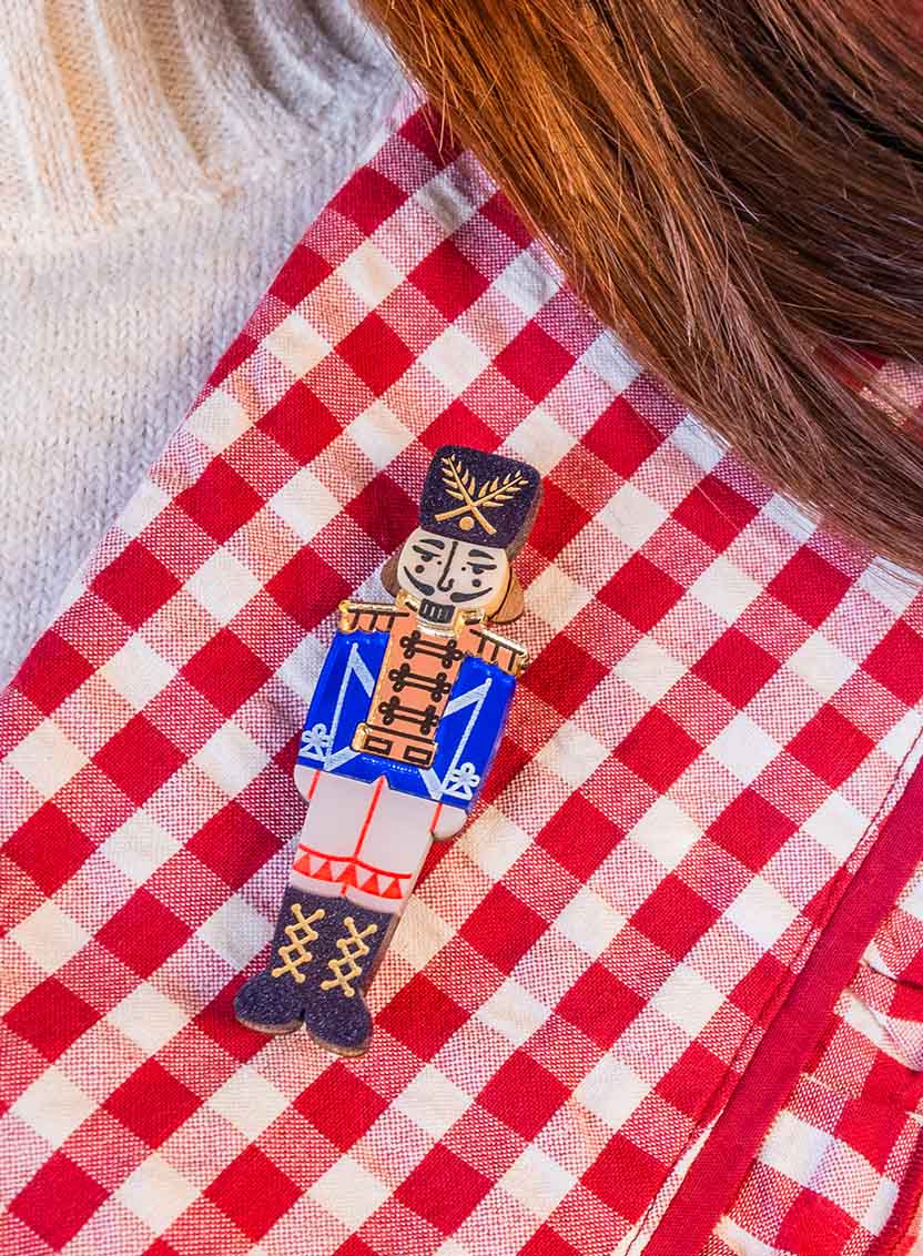Nutcracker Brooch