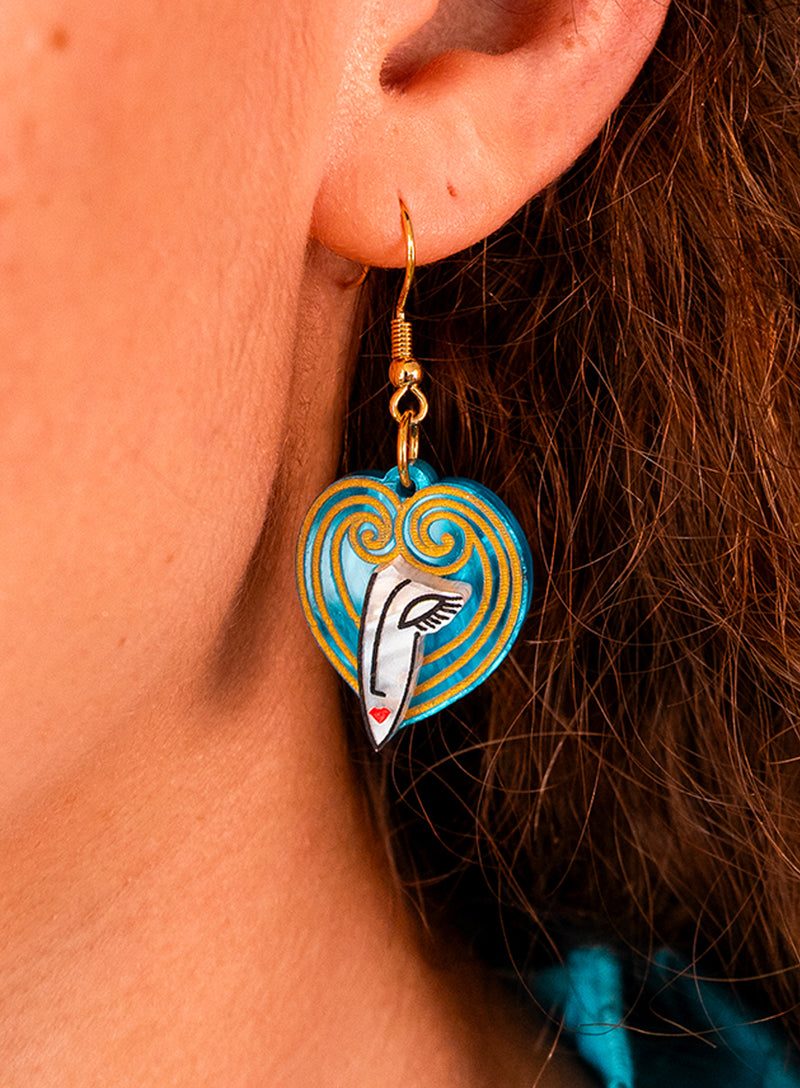 Painted Lady Earrings