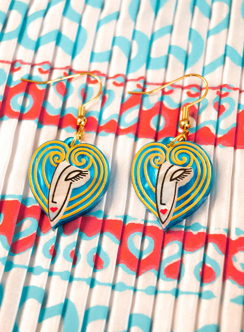 Painted Lady Earrings