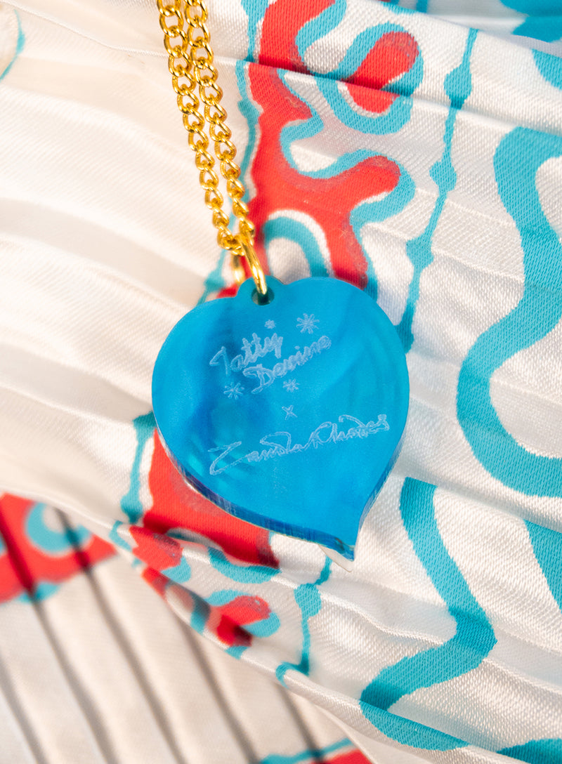 Painted Lady Pendant