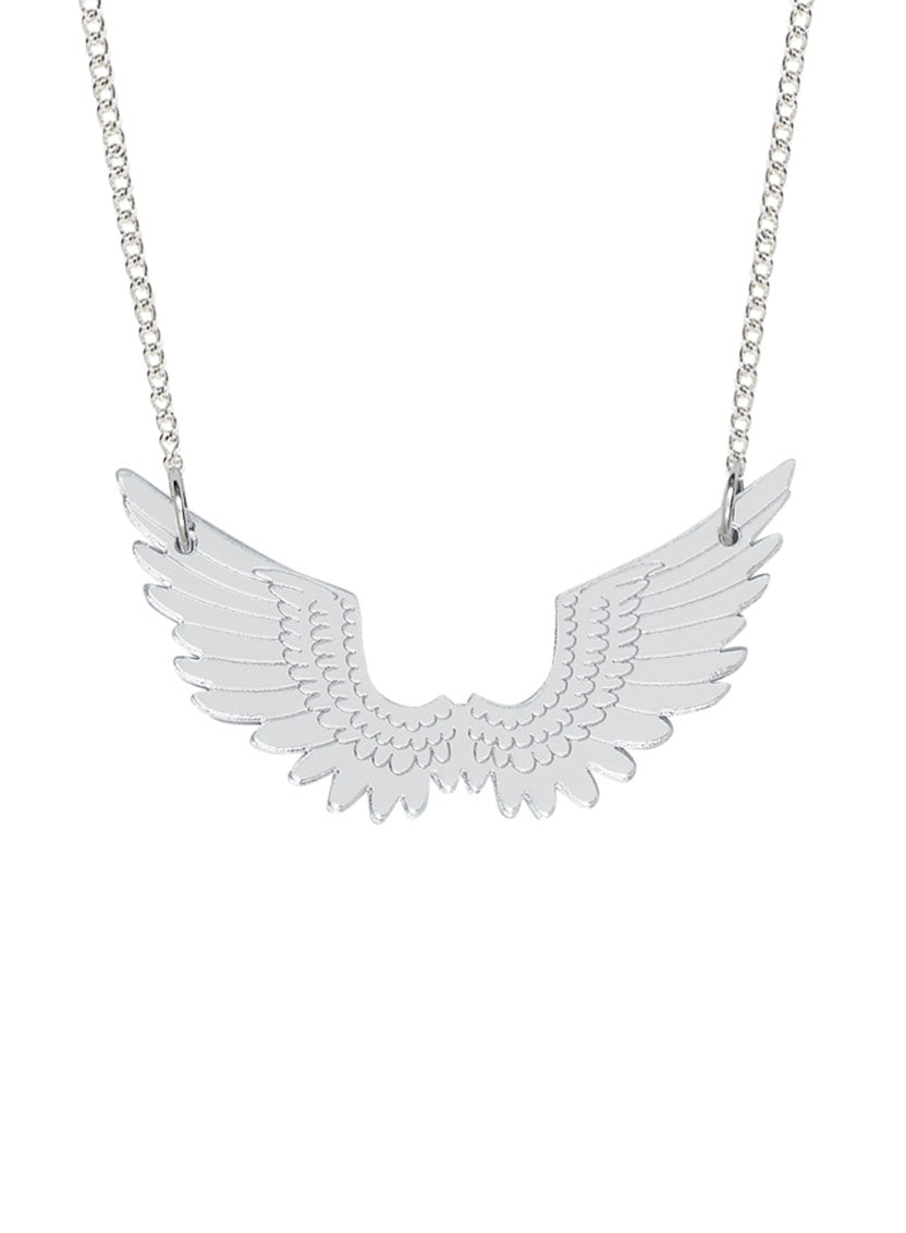 Pegasus Mini Necklace - Mirror Silver
