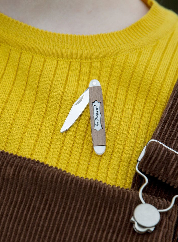 Tatty Devine Penknife Brooch