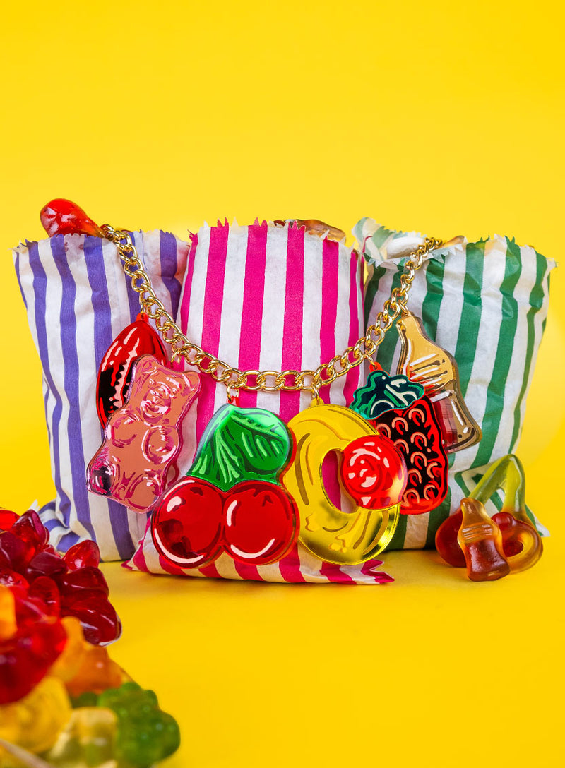 Pick and Mix Sweets Statement Necklace