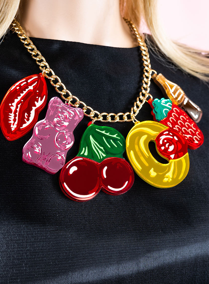 Pick and Mix Sweets Statement Necklace