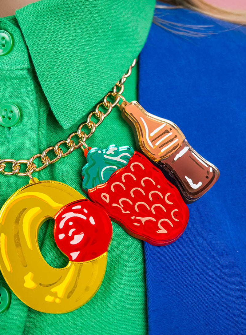 Pick and Mix Sweets Statement Necklace