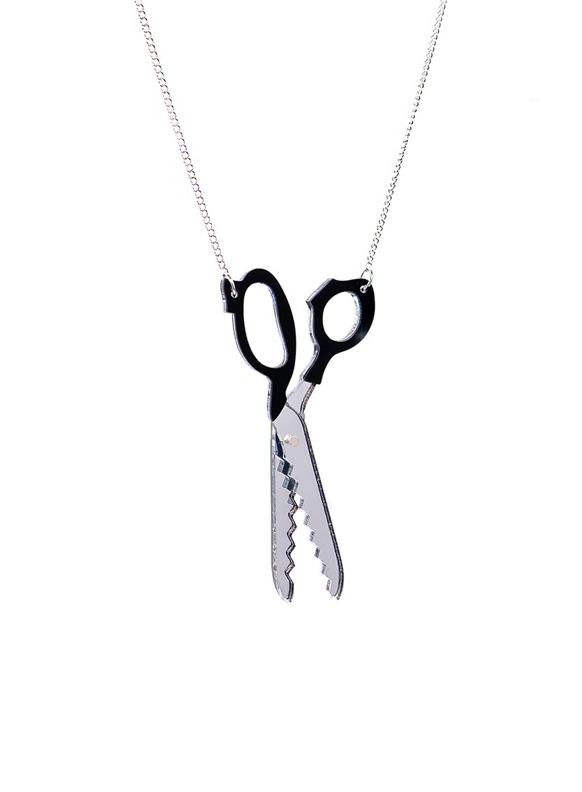 Pinking Shears Necklace