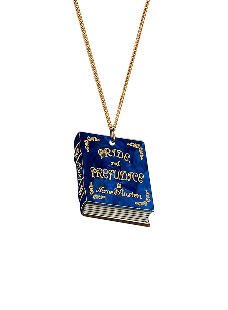 Tatty Devine x Chawton House Pride and Prejudice Book Pendant