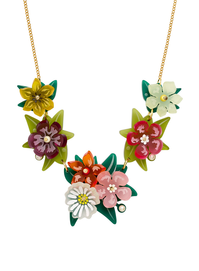 Primavera Flowers Necklace