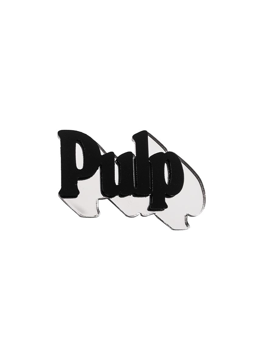 Pulp Brooch Black
