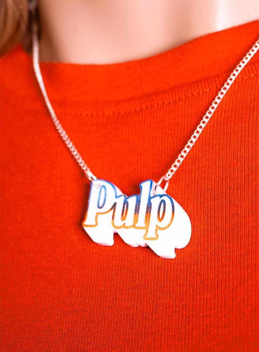 Pulp Necklace White