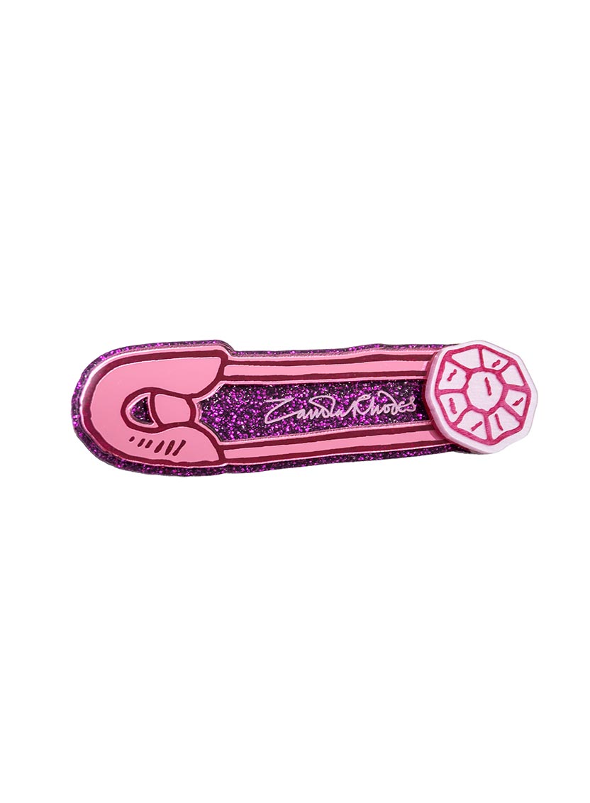 Safety Pin Brooch