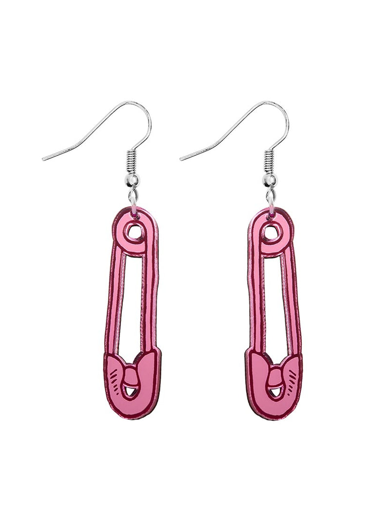 Safety Pin Earrings