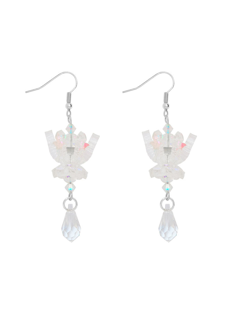 Small Chandelier Earrings Iridescent
