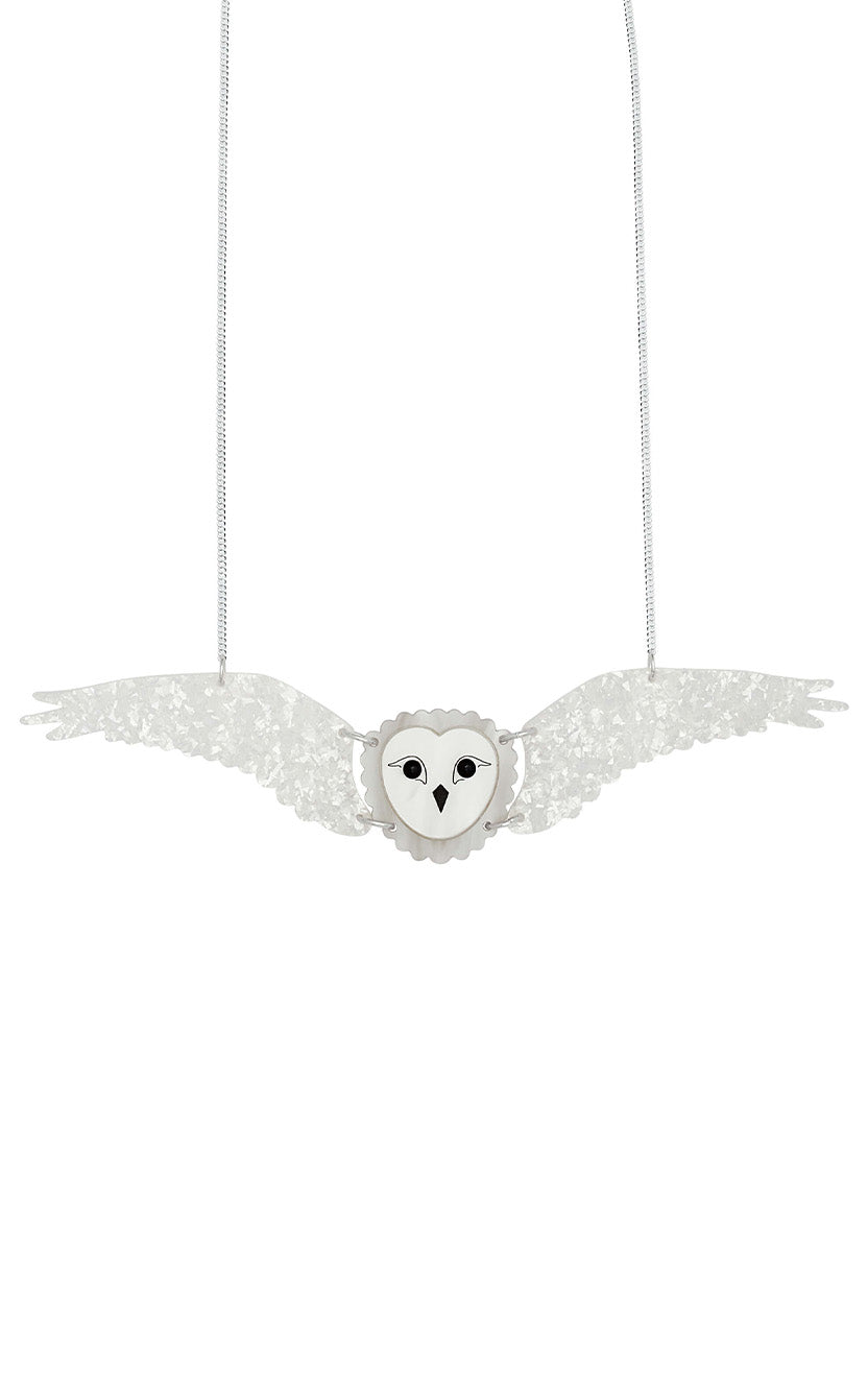 Snowy Owl Necklace