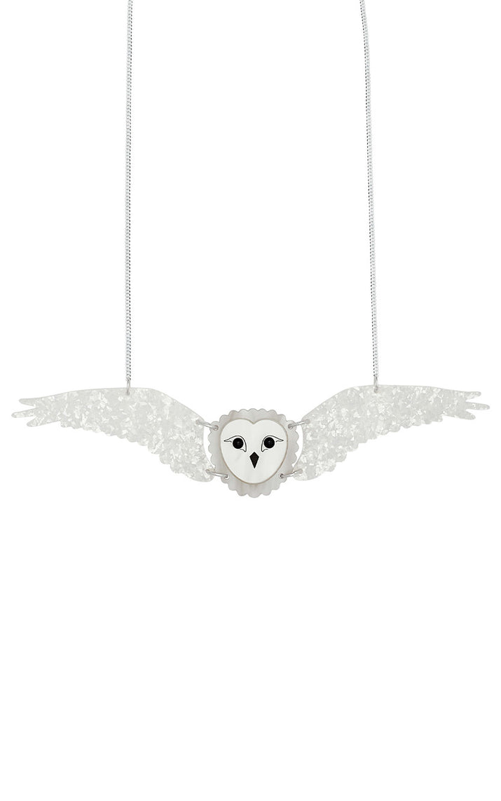 Snowy Owl Necklace