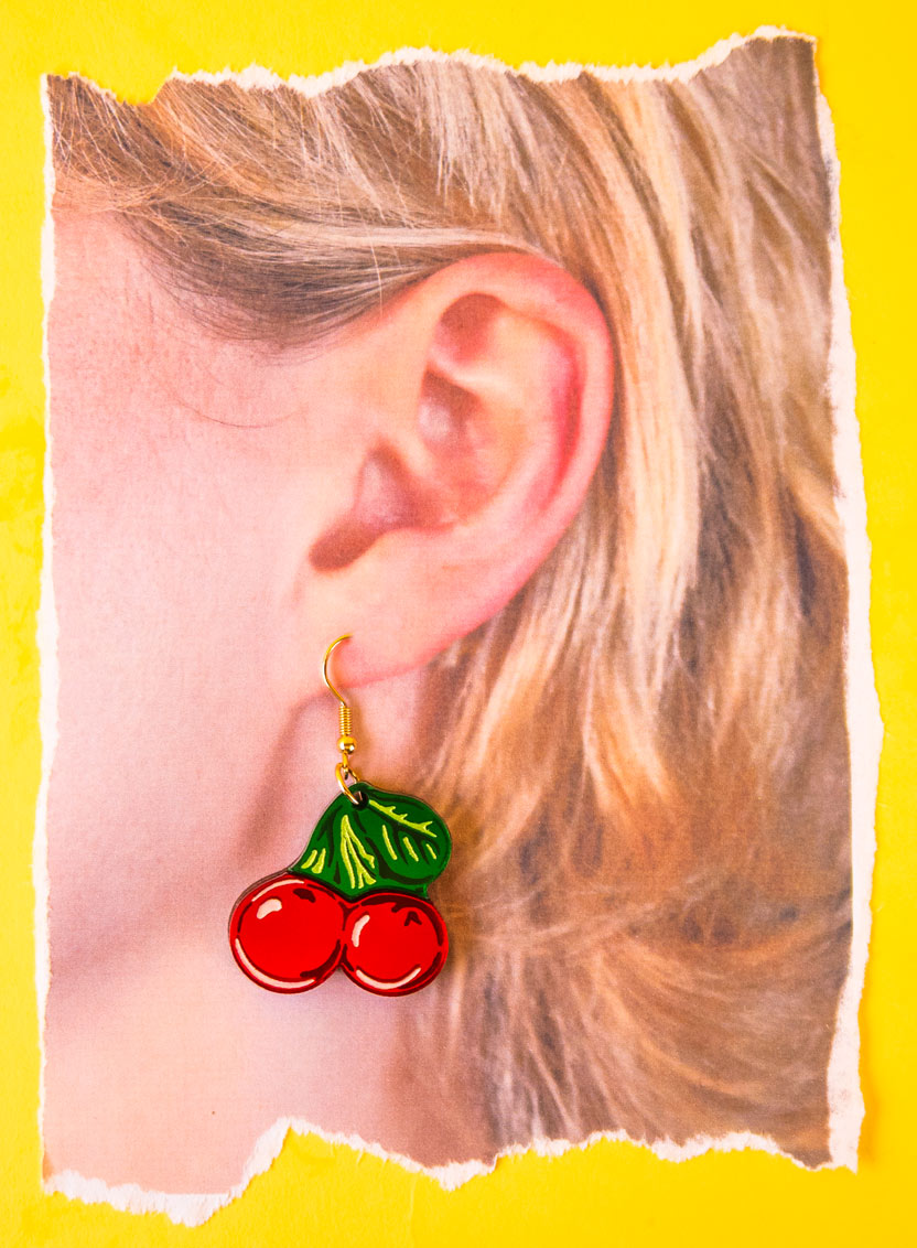 Sour Cherry Earrings
