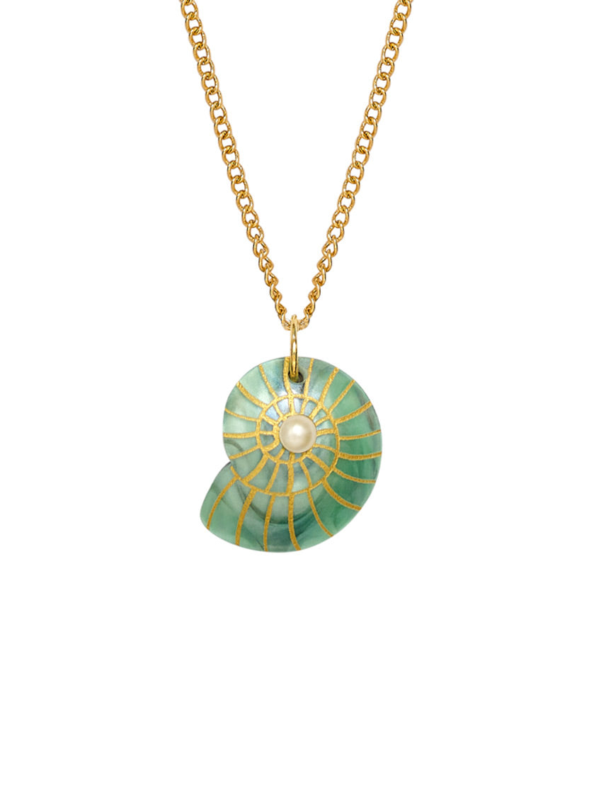 Spiral Shell Pendant
