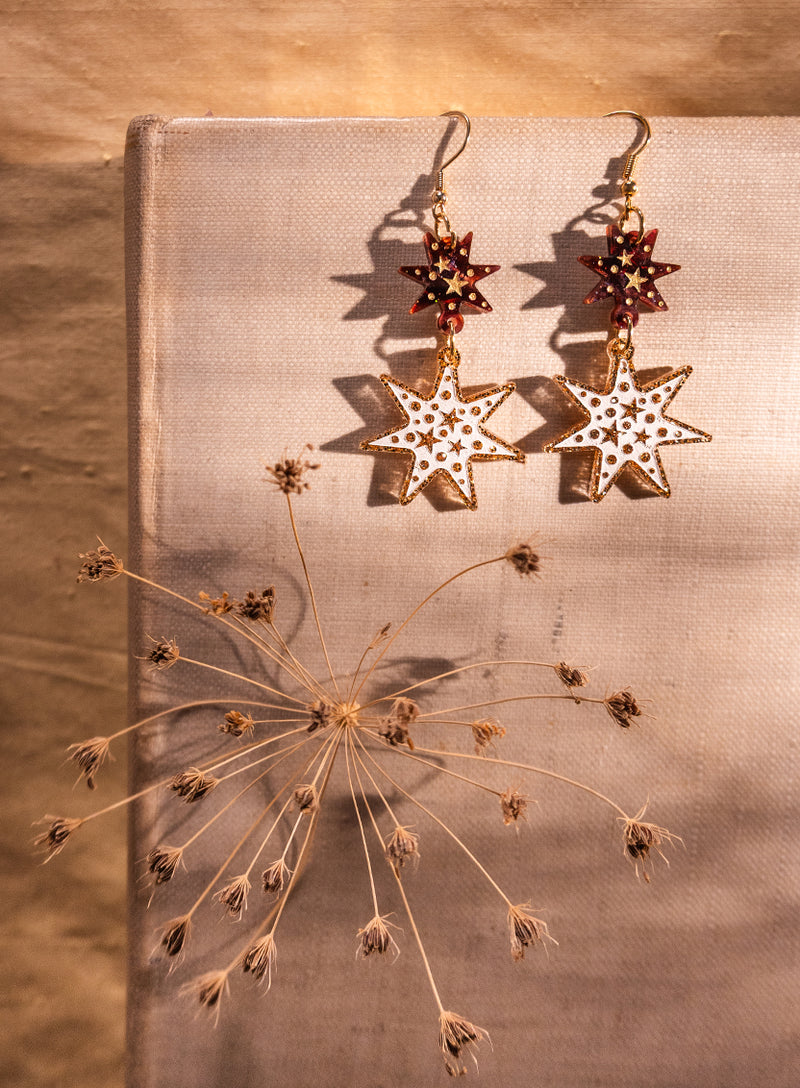 Autumn Star Earrings