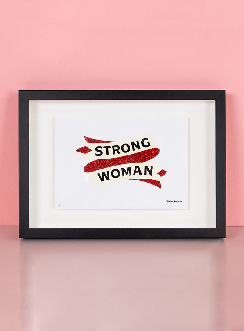 Strong Woman Art Print