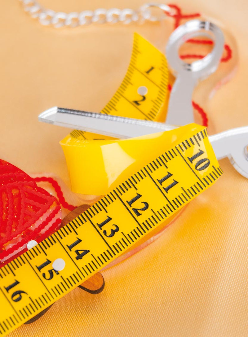 Thread of Fate Necklace Flatlay