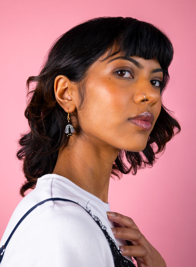 Vampire Bat Earrings