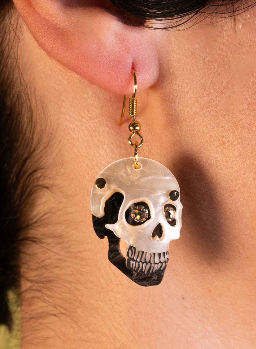 Vanitas Skull Earrings