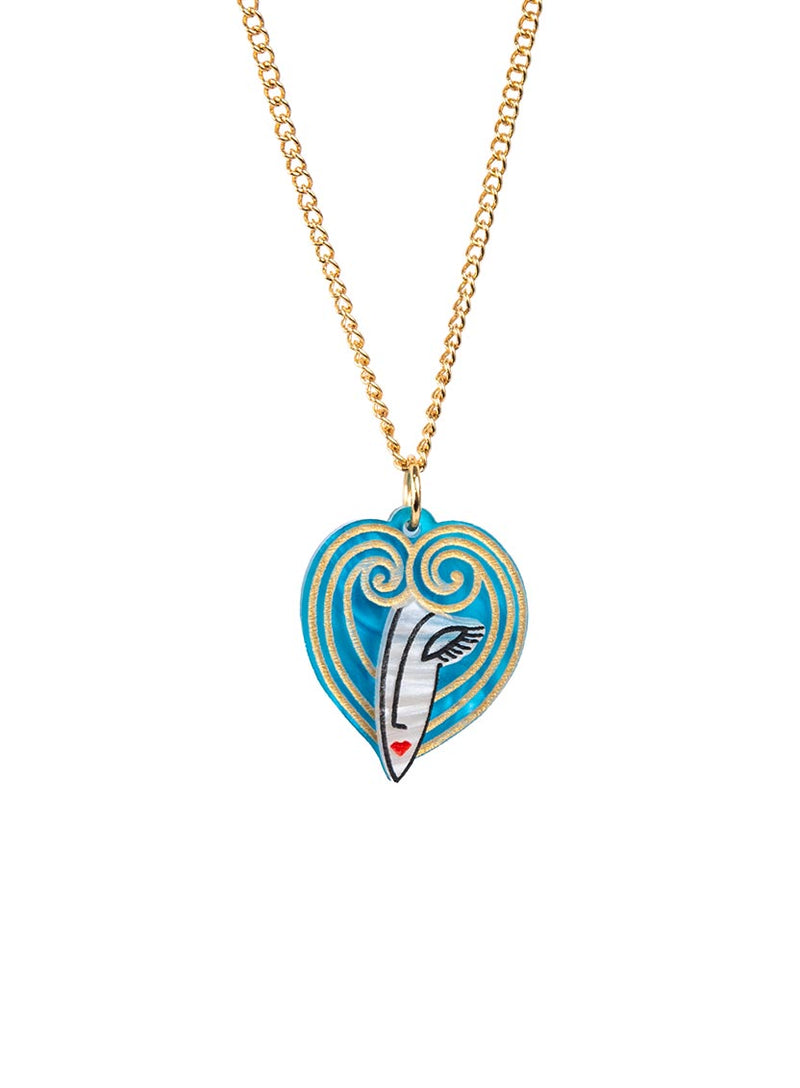 Painted Lady Pendant