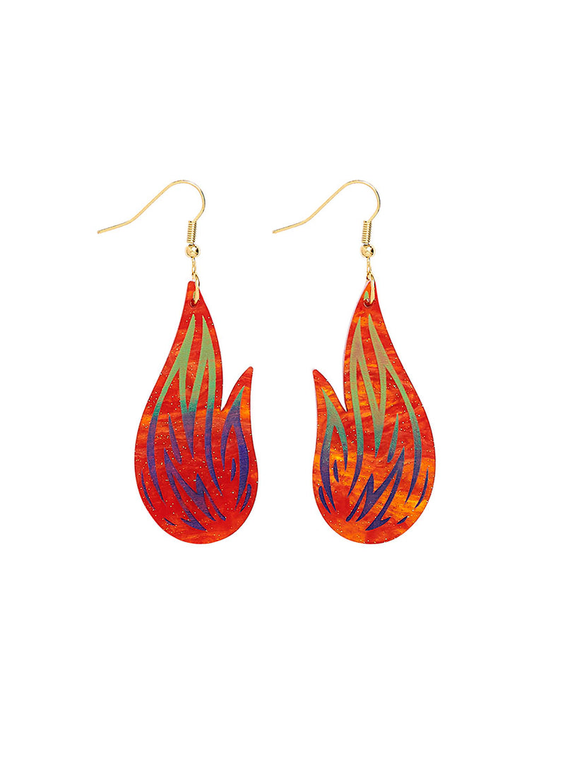 Witches Flame Earrings
