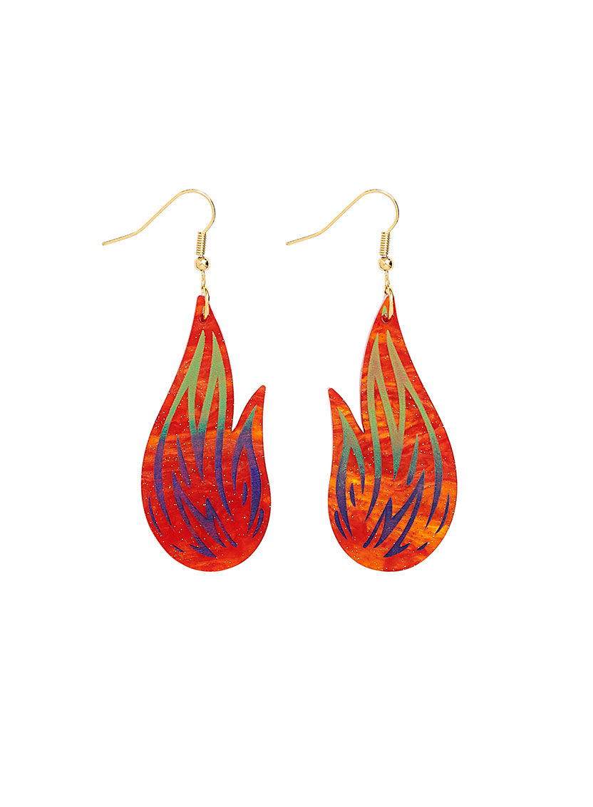 Witches Flame Earrings