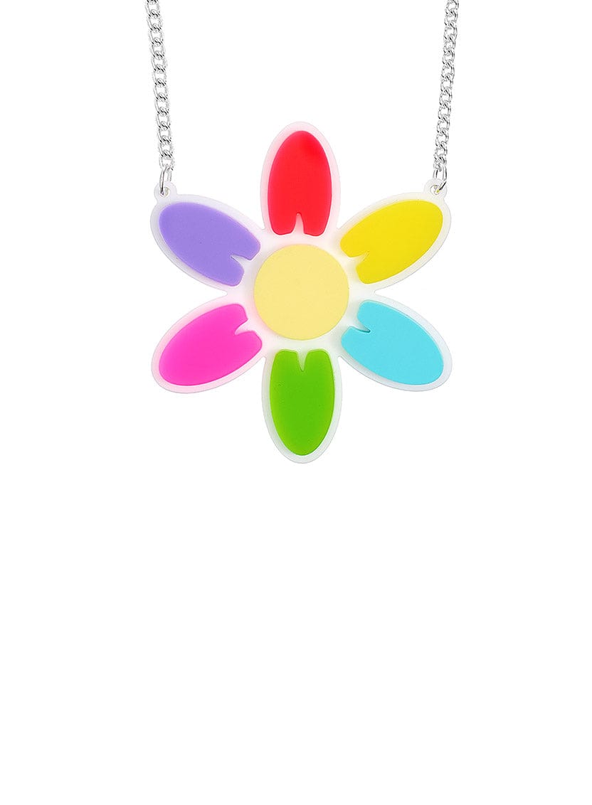 Tatty Devine Acid Daisy Necklace