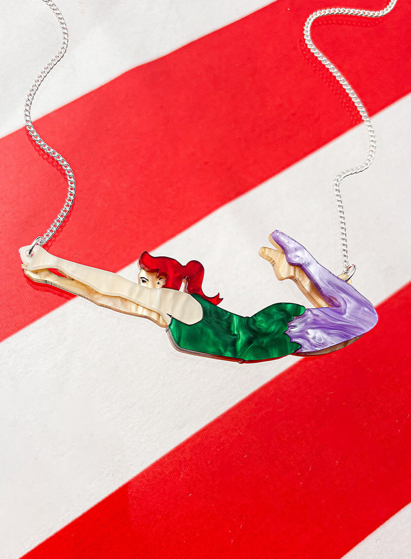 Aerial Acrobat Solo Necklace by Tatty Devine
