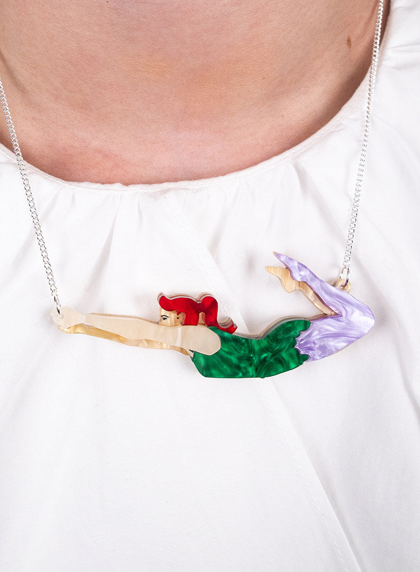 Aerial Acrobat Solo Necklace by Tatty Devine