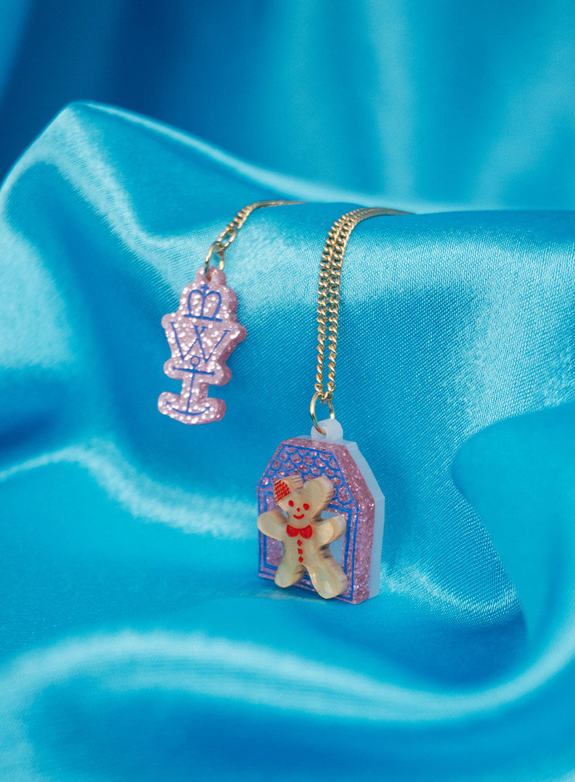 Alan Measles Shrine Pendant Necklace | Tatty Devine x Grayson Perry