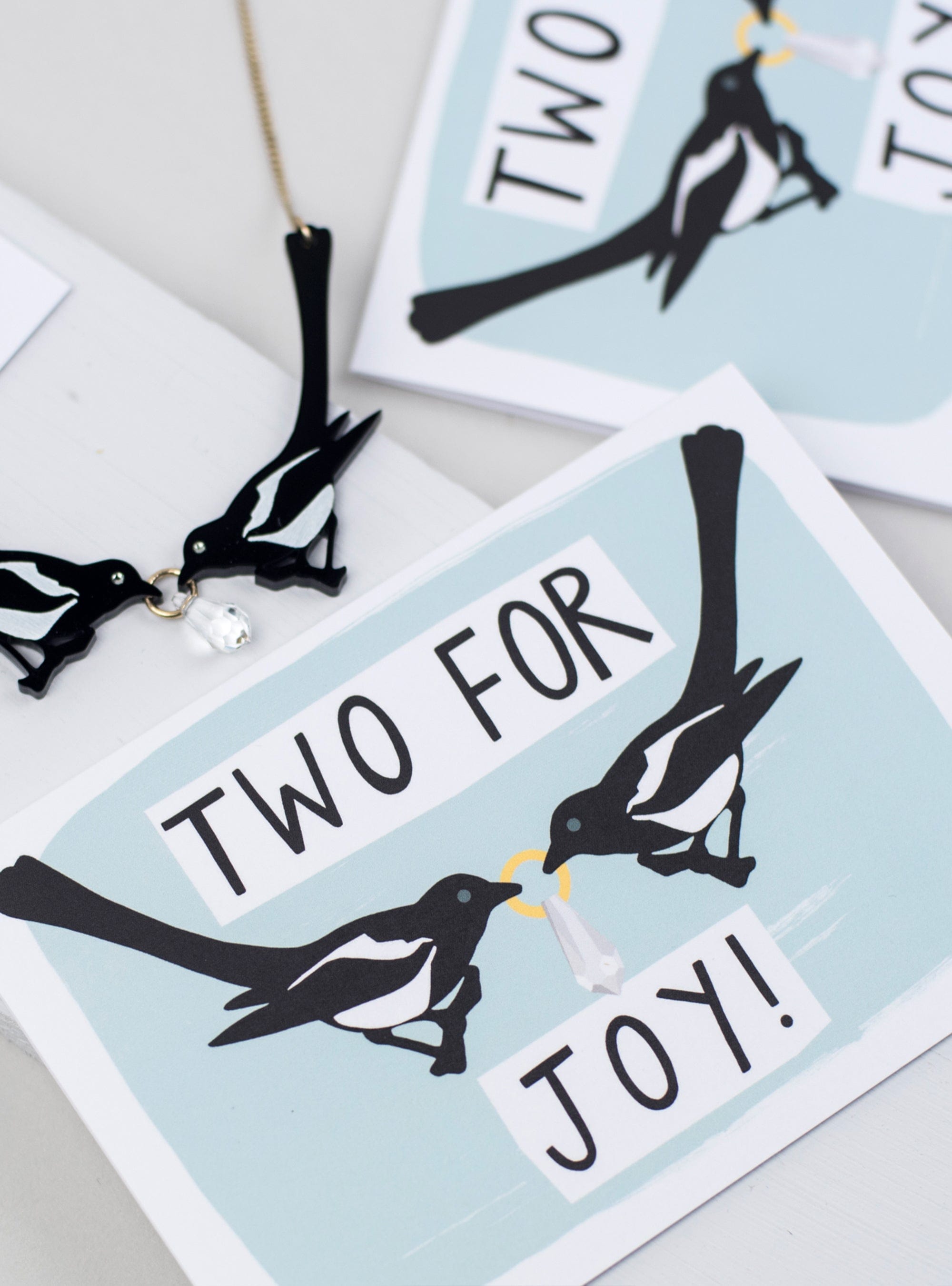 Alison Hardcastle Magpie Card