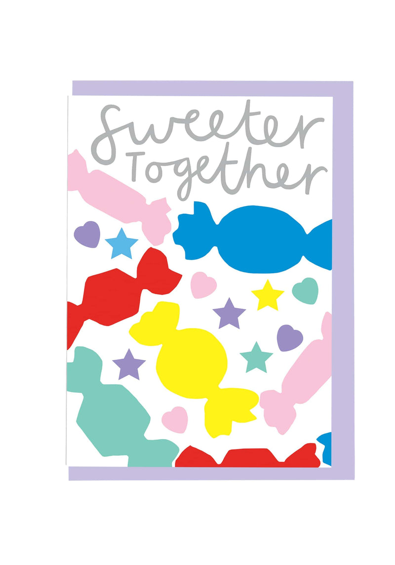 Tatty Devine Alison Hardcastle Sweeter Together Card