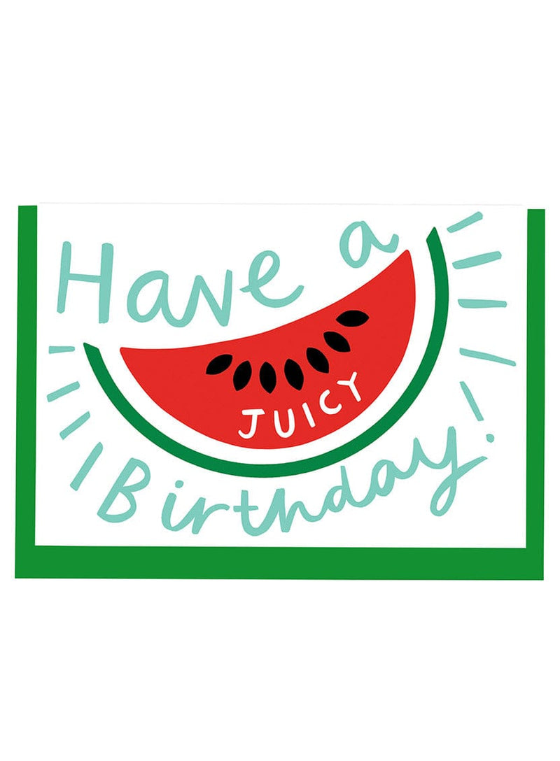 Tatty Devine Alison Hardcastle Watermelon Birthday Card