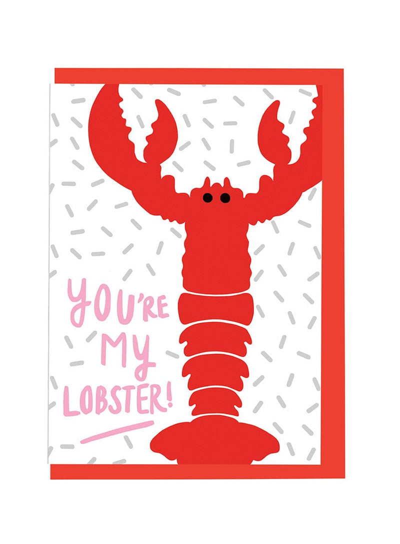 Tatty Devine X Alison Hardcastle Alison Hardcastle You're My Lobster Card