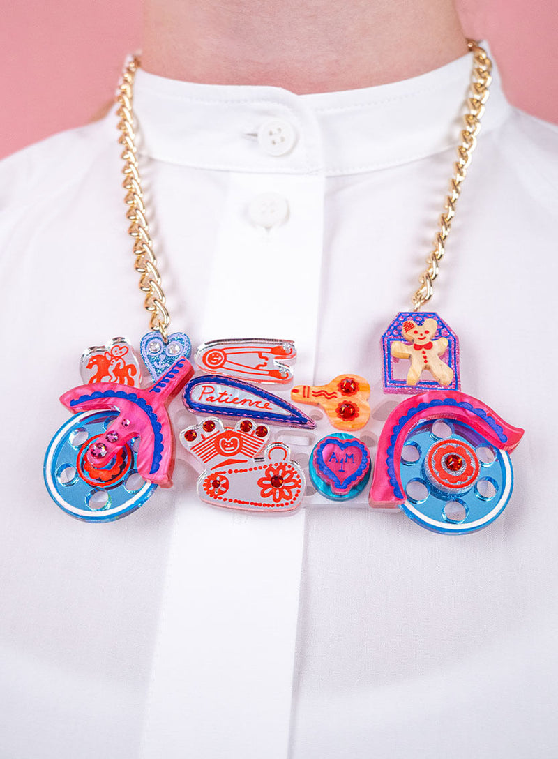 AM1 Motorbike Necklace