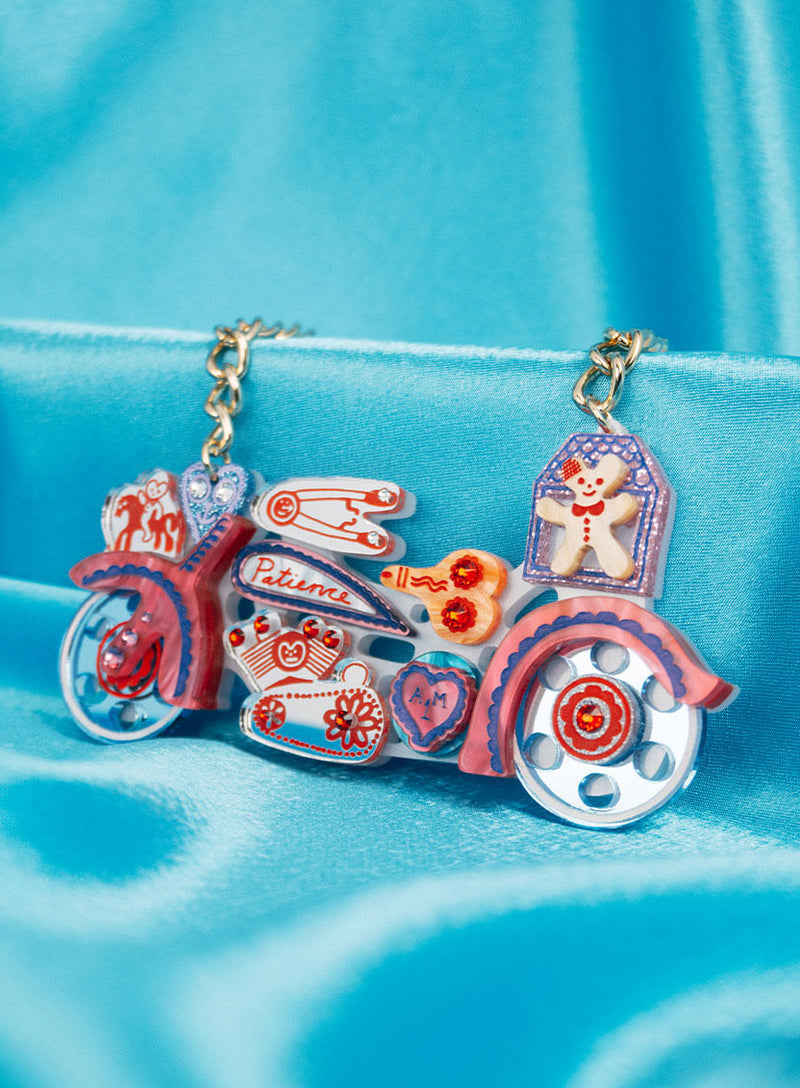 AM1 Motorbike Necklace