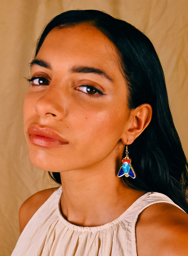 Ancient Fly Earrings