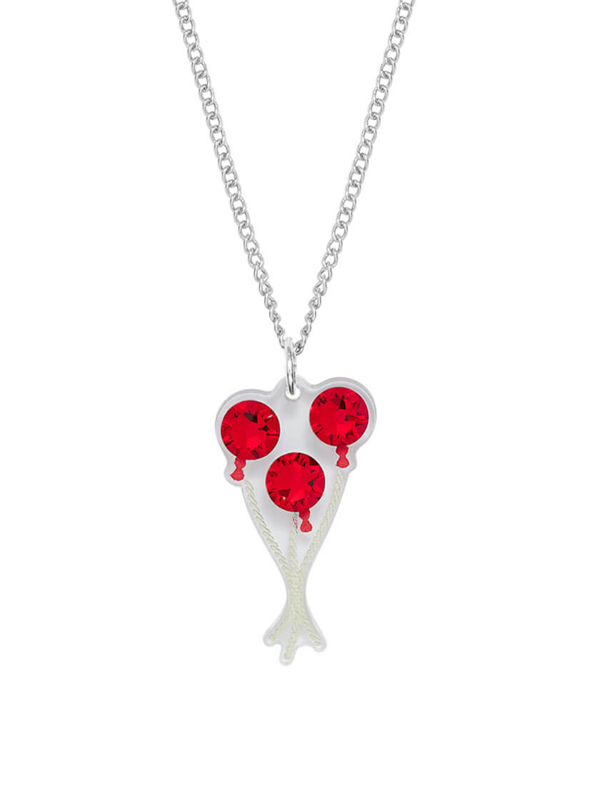 Balloon Bouquet Pendant Necklace