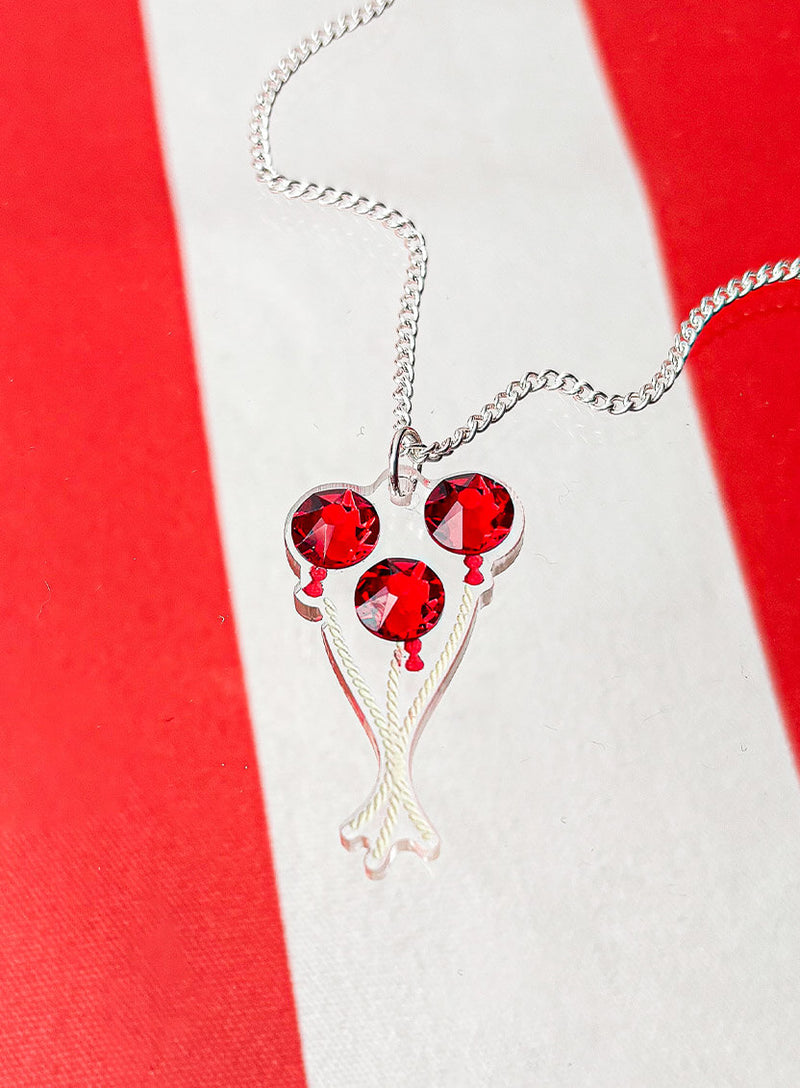 Balloon Bouquet Pendant Necklace