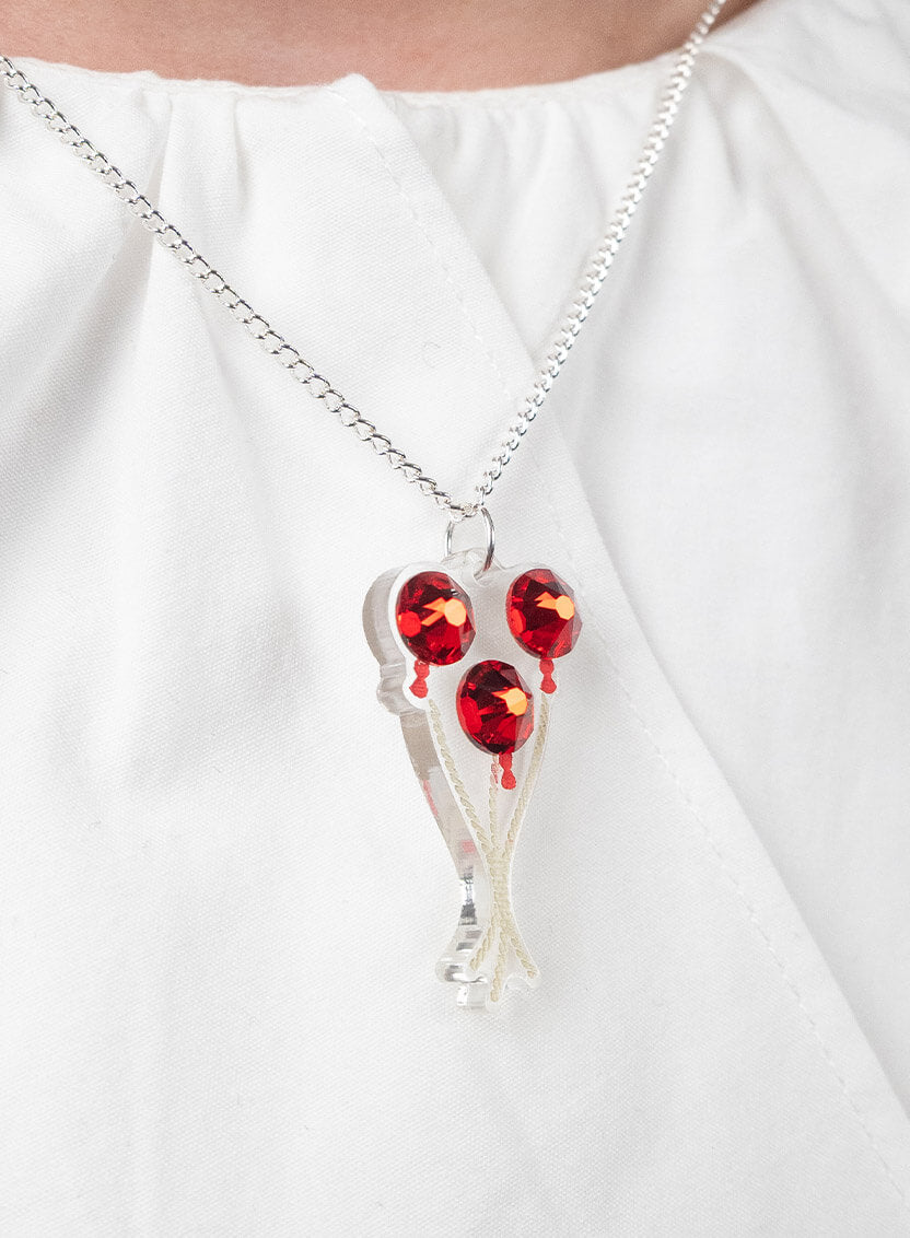 Balloon Bouquet Pendant Necklace