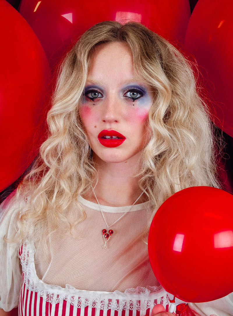 Balloon Bouquet Pendant Necklace