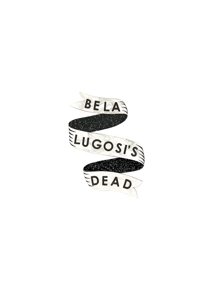 Tatty Devine Bela Lugosi's Dead Brooch