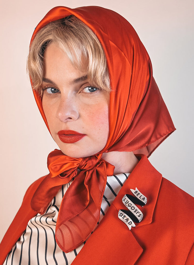 Bela Lugosi's Dead Brooch