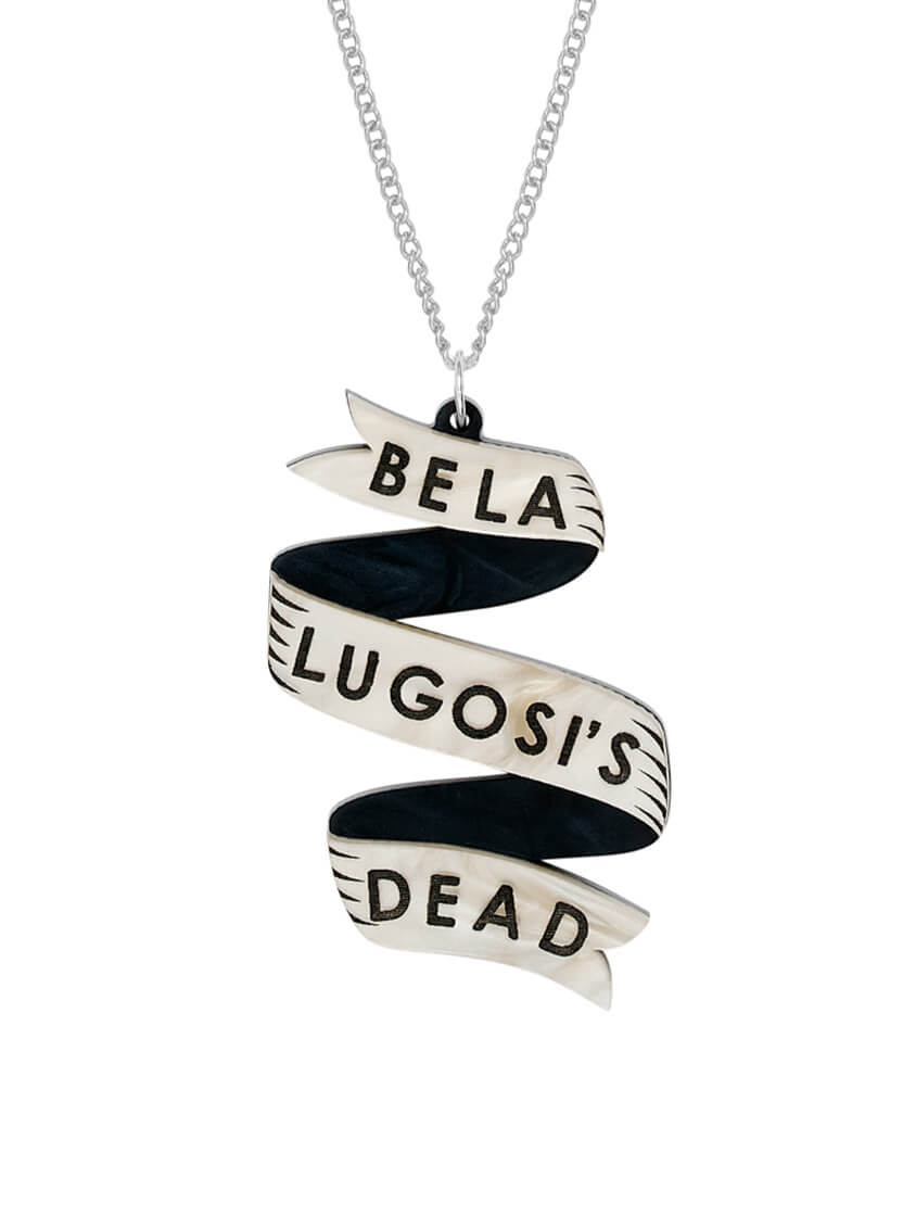Bela Lugosi's Dead Necklace
